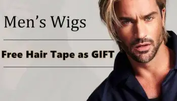 Men’s Wigs with Free Hair Tape as Gift | Luxhairshop