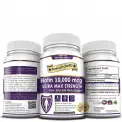 Biotin 10,000 mcg Ultra Max Strength – Buy 3 Bottles & Get 2 Free | Nutrition Forest