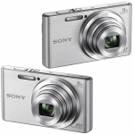 Sony DSC-W830 20.1MP Point and Shoot Digital Camera Silver + 48GB Accessory Kit
